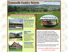 Tablet Screenshot of cranesvillecountryrentals.com